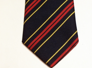 Royal Logistics Corps polyester striped tie - Click Image to Close